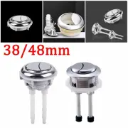 Push Button Toilet Switch Cistern Dual Flush Easy Installation 1pcs ABS