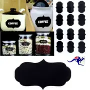 120 Blackboard Chalk Sticker Labels Craft Kitchen Jar pantry herbs decal sew