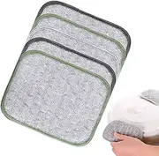 Wire Dishwashing Rags, Quick Dry Scrub, 6.3x4.72 Inches, Reusable Wet and Dry Cleaning Pads, Grease Remover Towels for Cookware, Stove, Grill, Oven, Sink, Tableware, Kitchen, Pot