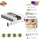 Sturdy Non-Slip Drawer Dividers, 8-Pack Adjustable from 13-22" for All Rooms