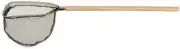 Promar Bait Scoop Net Wood Handle, 7" x 8" frame, 24" length