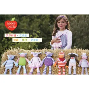 Apple Park 有機棉安撫玩偶 農場好朋友 可愛婦嬰