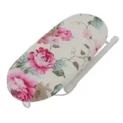 US (Peony Flower)Tabletop Ironing Board Heat Resistant Foldable Portable Mini