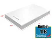 Avolusion HD250U3-WH 1TB USB 3.0 Portable External Gaming PS5 Hard Drive