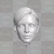 Charlize Theron custom head for Marvel Legends & other action figures