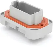BIZOCA DT15-12PA 12Pin Automotive Connector, DT Straight Pin PCB Mounting Head, Wireline to Board Plug Socket(DT15-12PA)