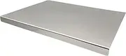 Extra Large 304 Stainless Steel Cutting Board (40x50cm, 2cm Thick) – Heavy Duty, Non-Slip, Knife-Friendly Chopping Board for Meat, Bone, Veggies, Fruits – Anti-Bacterial, Odor Resistant, Easy to Clean