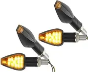 Motorcycle Indicators Turning For D&ucati For APRILI Motorcycle Turn Signal LED Indicator Blinker Lights Front Rear