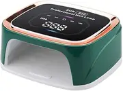 108W LED Nail Lamp Cordless Wireless Rechargeable LED/UV Curing Lamp for Home & Salon, Nail Gel Polish Light Dryer Professional Nail Art Tools for Fingernail and Nail Tools
