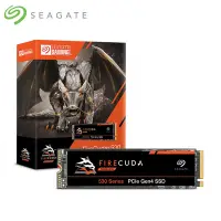 在飛比找Yahoo奇摩購物中心優惠-希捷火梭魚 Seagate FireCuda 530 SSD