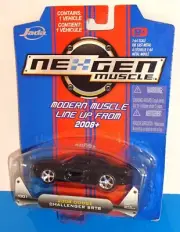 JADA NexGen Muscle 1:64 #001 2008 Dodge Challenger SRT8 Gloss Black