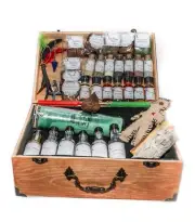 Hoodoo Rootworkers Complete Conjure Kit with Ouija Wooden Chest