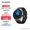 華為HUAWEI WATCH GT 3 Pro 黑色氟橡膠錶帶 46.6mm錶盤 健康管理 微信手錶版 華為手錶 運動智能手錶