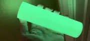 Glow Stick supra2nv®️Bright AF Glow®️ 44mm X 165mm Rechargeable Machinable GREEN