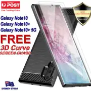 For Samsung Galaxy Note 10+ 5G Plus Heavy Duty Anti Fingerprint Tough Case