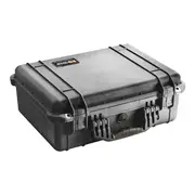 Pelican 1520 Case - Black with Padded Dividers