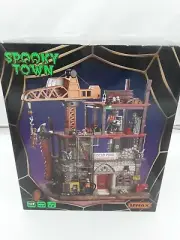 Lemax Spooky Town Dead Zone Construction Site Halloween Village