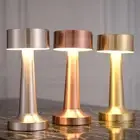 LED Touch Vintage Bar Table Lamp Portable Rechargeable Cordless LED Night Lights