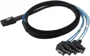 TGC Mini-SAS (mSAS) SFF-8087 to 4 SATA revert datacable