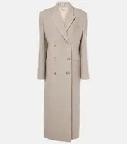 [Magda Butrym] Magda Butrym Double-breasted wool-blend coat AU 12 beige