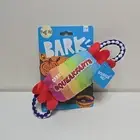 NEW Bark Squeakfarts Candy Plush Squeaker Crinkle Tug-o-War Dog Toy Puppy S-M (B