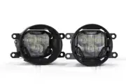 Morimoto 4Banger NCS Yellow Wide Beam 5700K LED Light Pod Kit For 13-15 Lexus ES