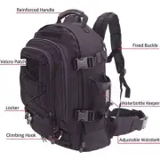 60L Military Tactical Backpack, Molle Assault Rucksack for Outdoor Travel, Hikin