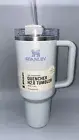 Stanley 40 oz Tumbler Cup Hearth And Hand Magnolia Quencher H2.0 SILVER FOIL