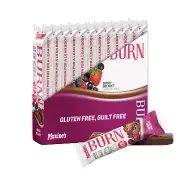 Maxine's Burn Bar 40g - Indulge in a Guilt-Free, High-Protein Snack Box of 12