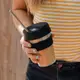 澳洲 KeepCup 隨身咖啡杯 晶透系列 M - 黑色幽默