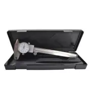New 6 Inch Dial Caliper Stainless Steel Shockproof Gauge 0.001" Of One Inch.