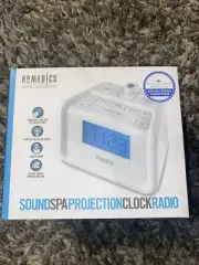 HoMedics SoundSpa Dual Alarm Digital FM Clock Radio