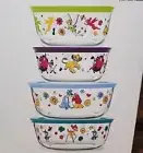 Disney Pyrex Decorated glass food storage 8 piece set