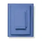 1000-Thread-Count 100% Pure Cotton Bed Sheets -4 Pc King Size Deep Blue Sheet...