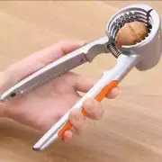 Almond Walnut Hazel Filbert Kitchen Nutcracker Sheller Clip Clamp Plier Cracker