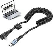 Phone Charger Cable, Space Saving Type C Charging Cable Cord, Long Lightninngg Cable, Right Angle Type C Cord, High Speed Data, USB Charging Cable, Magnetic Charging Cable for Phone and Notebook