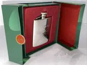 Jameson Irish Whiskey 4” SILVER MINI FLASK NEW NIB
