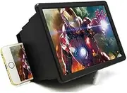 Phone Screen Magnifier 3D Phone Screen Magnifier Stereoscopic HD Amplifying Stand Movie Video Desktop Smartphone Amplifier
