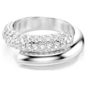 SWAROVSKI CRYSTAL DEXTERA RING WHITE SIZE 55 MEDIUM 5695934. NEW IN BOX