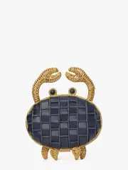 shelly wicker crab crossbody