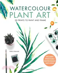 在飛比找三民網路書店優惠-Watercolour Plant Art：20 Print