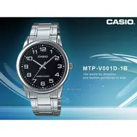 在飛比找蝦皮購物優惠-CASIO 手錶_MTP-V001D-1B_黑_數字_指針男