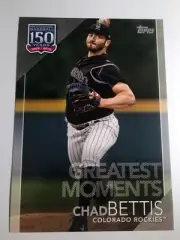 2019 Topps Update 150 Years Baseball Jumbo 5x7 Chad Bettis Rockies 60 01/49