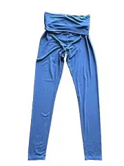 Offline by Aerie Chillside Lounge Pajama Pants Foldover Waist Cozy Blue XL