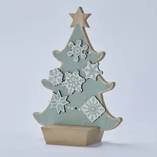 【NATURAL KITCHEN】木製裝飾 雪花聖誕樹 / 節慶裝飾 居家佈置 居家裝飾 花圈材料 擺飾 桌面裝飾 聖誕