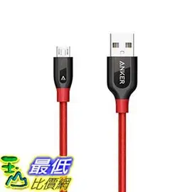 [106美國直購] Anker AK-A8142091 充電線 傳輸線 PowerLine+ Micro USB (3ft) The Premium and Durable Cable