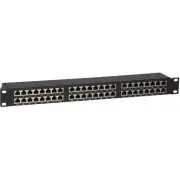 4xem 4XCAT6APATCH48 Cat6a Utp 48- Port Patch Panel Accs Gigabit Ready Rackmount
