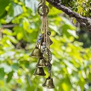 Witch Bells Garden Wind Chimes Garden Hanging Wind Chimes with Clear Sound Wind Chimes Metal for Indoor and Outdoor Use 38mm