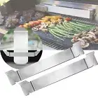 2*BBQ Spatula Rack Stainless Steel Griddle Spatula Holder Barbecue Spatula Tool