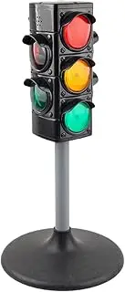 Small Stoplight Model - Simulation Traffic Teaching Aids,Traffic Stop Light for Kids | Earning Safety Knowledge, Interactive Early Educational Playset, Road Signs for Boys Girls School